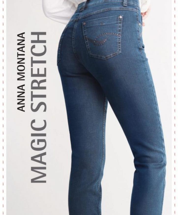 Anna montana jeans på modell
