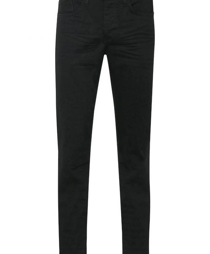 Svarta raka jeans 