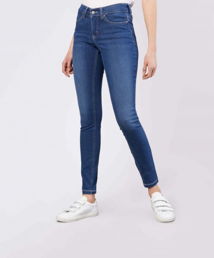 Blå skinny jeans 