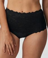 Framsida av maxi brief i svart