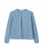 Sense kofta i light denim blue